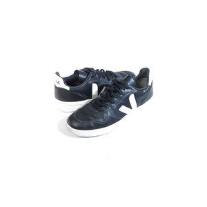 VEJA SNEAKERS Womens Size 7 V-10 Black White White